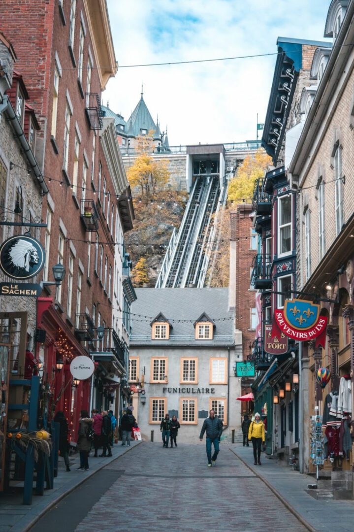 Québec City’s funicular