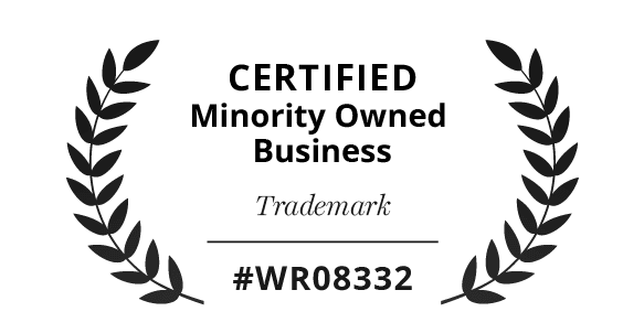 Trademark Certified Minority owned