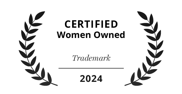 Trademark Certified Women Owned.