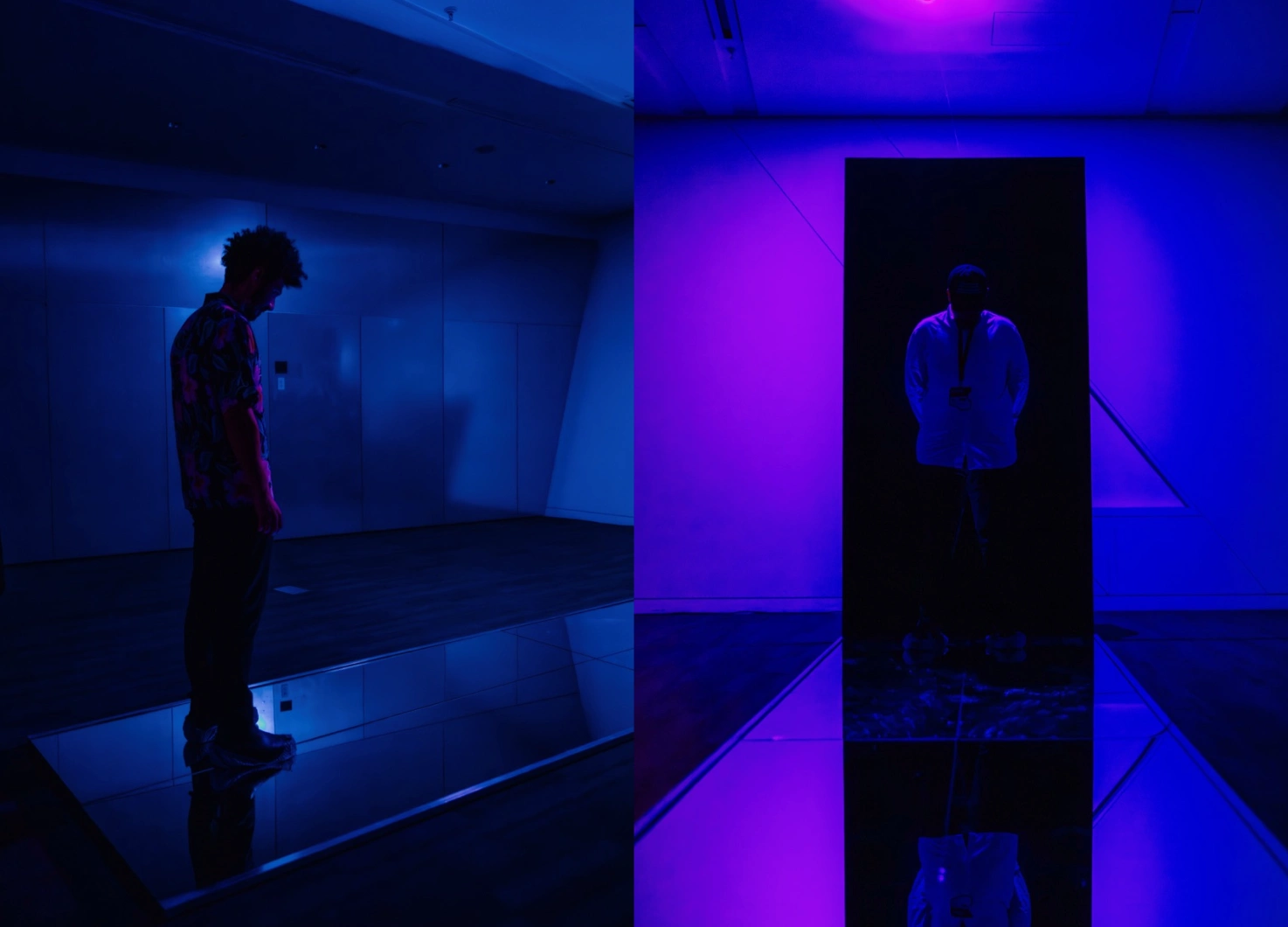 The experience was tucked into a quiet corner of the Contemporary Jewish Museum where they were greeted by the New Nostalgia team and then given a brief intro about what to expect.